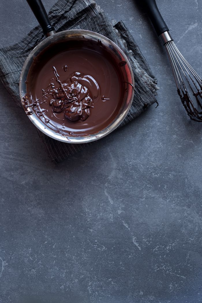 melted-dark-chocolate